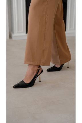 کفش پاشنه بلند کلاسیک مشکی زنانه پاشنه متوسط ( 5 - 9 cm ) پاشنه ساده کد 815003287