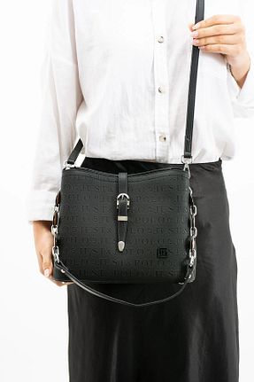 کیف دستی مشکی زنانه سایز متوسط Just Polo - کد 838592430