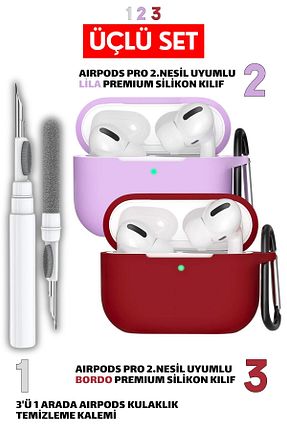 کیف Airpods بنفش کد 838443559