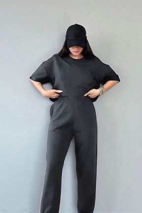 ست لباس راحتی طوسی زنانه ساده BayBayan - کد 839403714