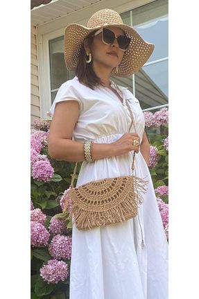 کیف پستچی خاکی بچه گانه aycü desing bag - کد 839600805