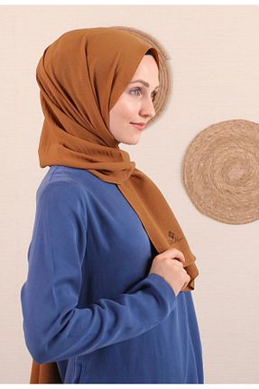 شال قهوه ای زنانه جاز Silk Home - کد 839628035
