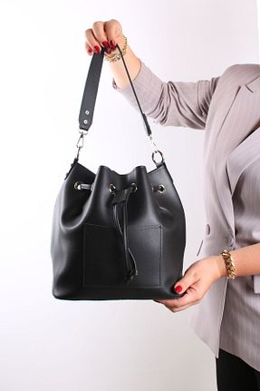 کیف دوشی مشکی زنانه چرم مصنوعی GALB LEATHER - کد 835008922