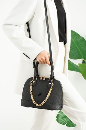 کیف دوشی مشکی زنانه چرم مصنوعی Just Polo - کد 694155173