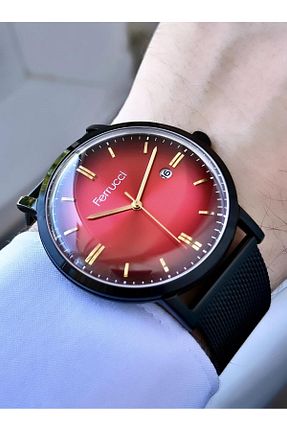 ساعت مچی مشکی مردانه 41-45 میلی متر Ferrucci - کد 839676869