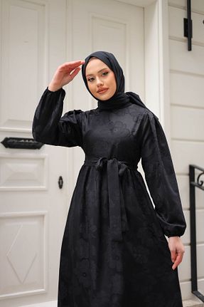 لباس مشکی زنانه بافتنی shalby - کد 799674434