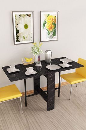 میز آشپزخانه مشکی Suntalam DEKORFİM - کد 89460709