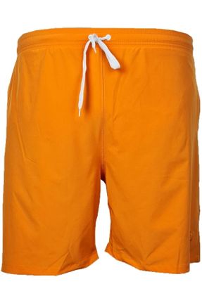 شلوارک ساحلی نارنجی مردانه بافتنی کد 312617324