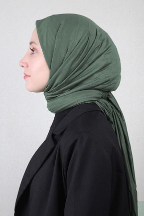 شال خاکی زنانه Eşarppark - کد 373377926