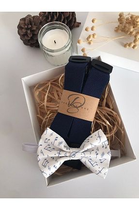 پاپیون سفید بچه گانه پارچه ای Dream Store - کد 660649554