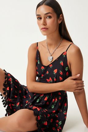 لباس قرمز زنانه بافتنی Happiness İstanbul - کد 839636828