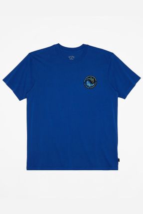 تی شرت آبی مردانه ریلکس کد 816447490