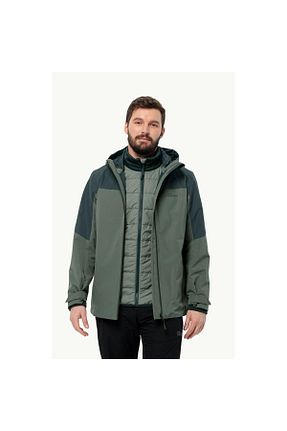 کاپشن سبز مردانه رگولار Jack Wolfskin - کد 769534898