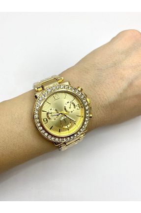 ساعت مچی طلائی زنانه 36-40 میلی متر merraaksesuar - کد 787377817