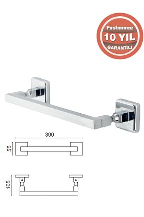 آویز حمام بژ ÇELİK BANYO - کد 839590221