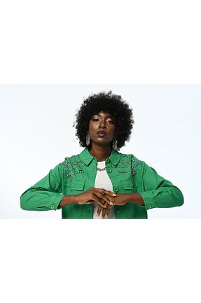 کت سبز زنانه Relaxed Orfeo Negro - کد 813468406
