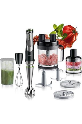 ست بلندر مشکی 800 - 1200 Watt Braun - کد 839599912