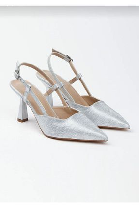 کفش پاشنه بلند کلاسیک زنانه چرم مصنوعی MODA İBO SHOES - کد 839628712