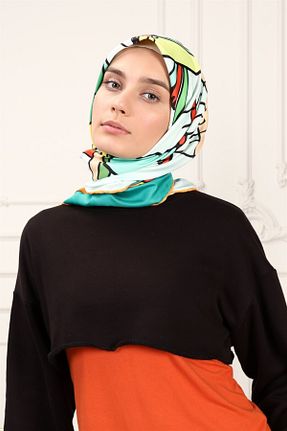 روسری سفید پلی استر NESSCARF - کد 318925435