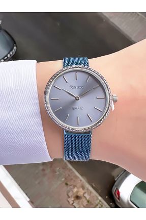 ساعت مچی آبی زنانه 31-35 میلی متر Ferrucci - کد 785169071
