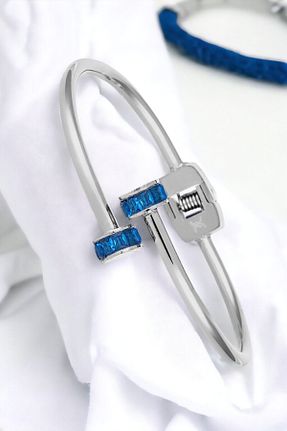 دستبند استیل (فولاد) زنانه استیل ضد زنگ Daniel Klein - کد 839441519
