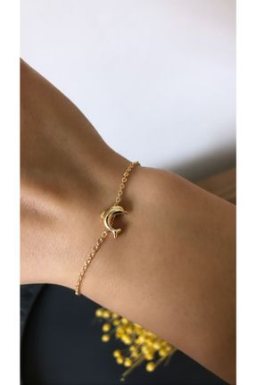 دستبند جواهر طلائی زنانه کد 691019529