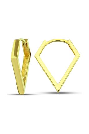 گوشواره طلا زرد زنانه 14 عیار Altınkesesi - کد 747038283