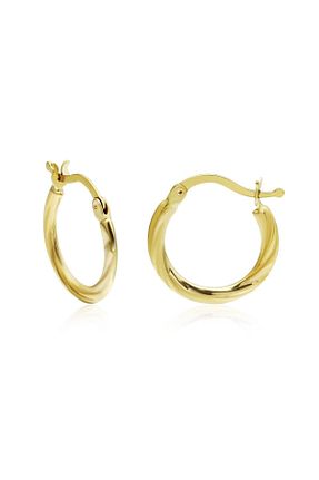 گوشواره طلا زرد زنانه 14 عیار Altınkesesi - کد 286910253