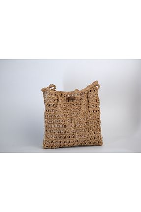 کیف دستی خاکی زنانه سایز متوسط Nacosia - کد 837535907