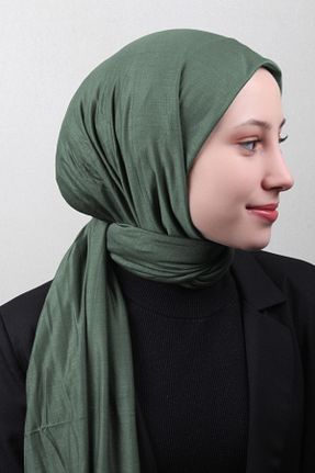 شال خاکی زنانه Eşarppark - کد 373377926