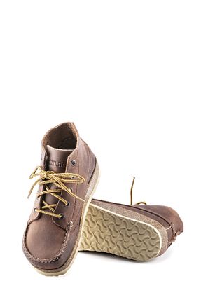 بوت / نیم بوت صورتی بچه گانه پاشنه تخت Birkenstock - کد 49519855