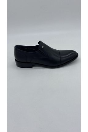 کفش کلاسیک مشکی مردانه چرم خالص Fosco - کد 50366200