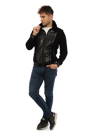 کاپشن مشکی مردانه رگولار fatihyek - کد 121445784