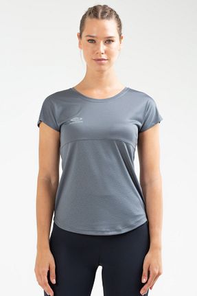 تیشرت اسپرت طوسی زنانه رگولار Umbro - کد 121381944