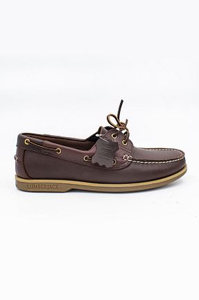 کفش کژوال قهوه ای مردانه چرم خالص Lumberjack - کد 122312590