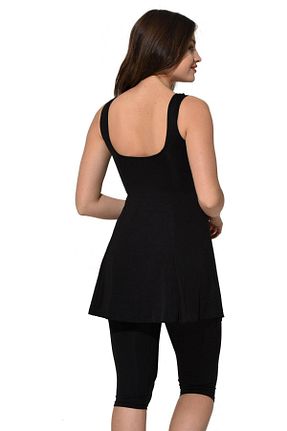 مایو سایز بزرگ مشکی زنانه Micro Argisa - کد 39708183