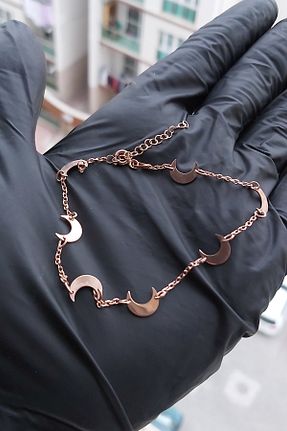 دستبند نقره صورتی زنانه 925 عیار ÖZGÜR TAKI - کد 122731697