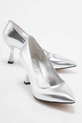کفش مجلسی زنانه جیر پاشنه متوسط ( 5 - 9 cm ) پاشنه نازک کد 809528702