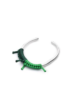 دستبند جواهر سبز زنانه کد 824062400