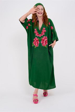لباس سبز زنانه بافتنی Park Moda - کد 248243916
