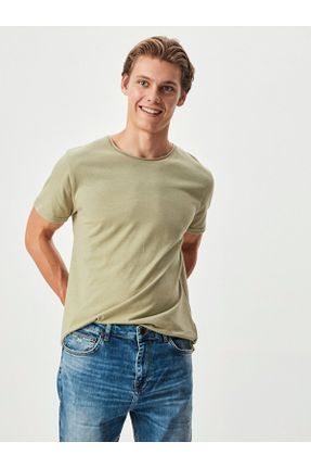 شلوار جین آبی مردانه پاچه تنگ فاق افتاده جین استاندارد کد 74475608