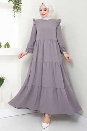 لباس طوسی زنانه رگولار بافتنی کد 833437901