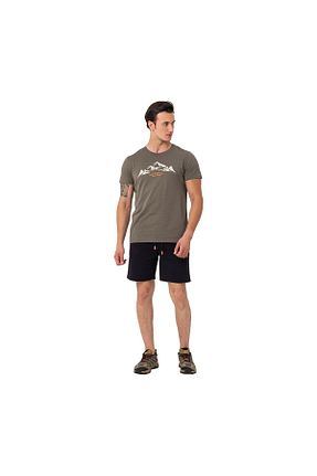 تیشرت خاکی مردانه اسلیم فیت Merrell - کد 821784108