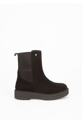 بوت / نیم بوت مشکی زنانه پاشنه تخت Hush Puppies - کد 474799069
