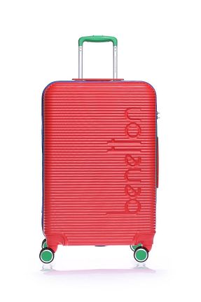 ساک و چمدان قرمز مردانه پلاستیک United Colors of Benetton - کد 742283574