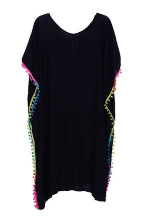 لباس ساحلی مشکی زنانه ویسکون کد 328993788