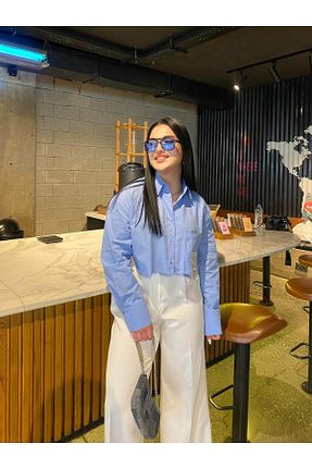 پیراهن آبی زنانه Relaxed G LUNA - کد 839652124