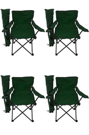 صندلی کمپ سبز فلزی 4
