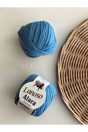 نخ بافندگی آبی Lanoso - کد 743407186