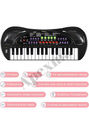 پیانو مشکی Apexma - کد 817462940
